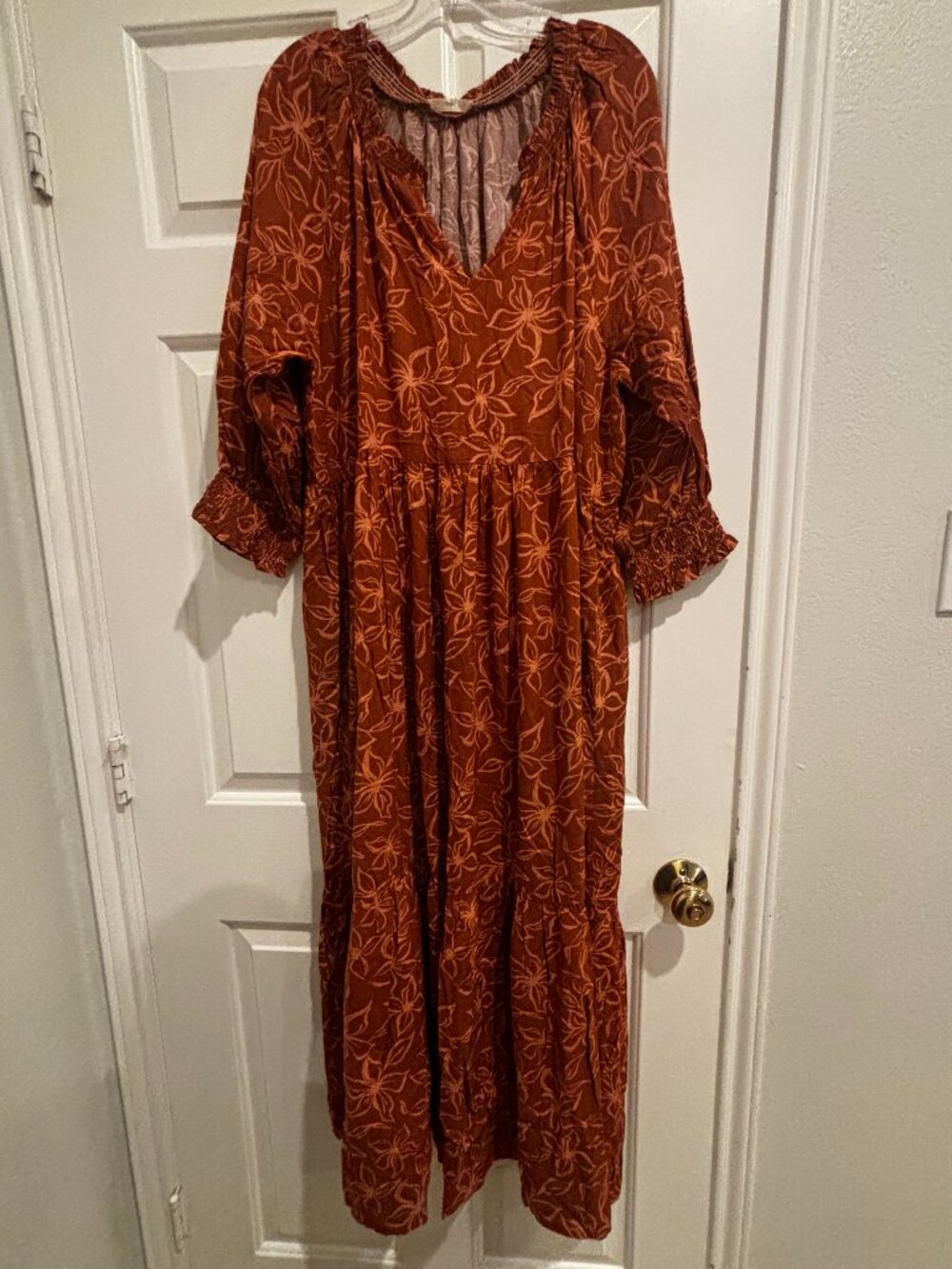 NWT Piper and Scoot- Baevely Boho Maxi Dress 1XL